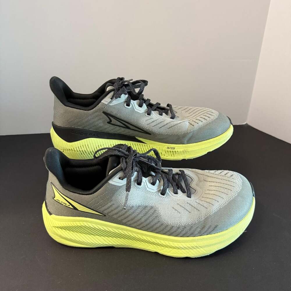 Altra Experience Form Men's Running Shoes Grey Lime Green Size 9.5